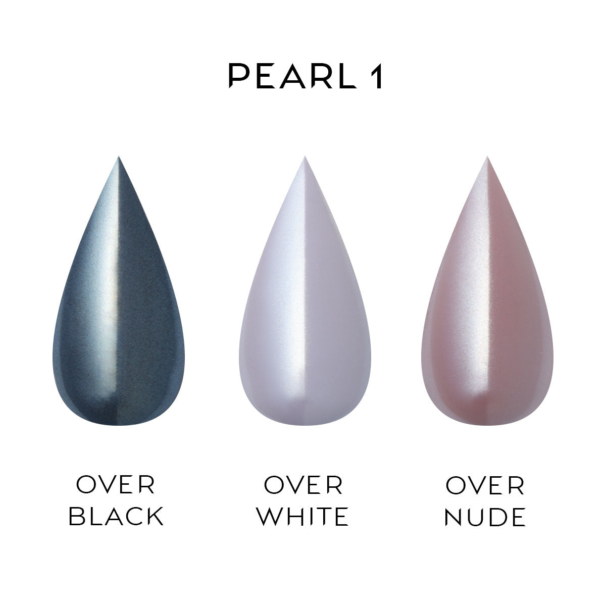 Chrome Nail Powder - PEARL, 1g