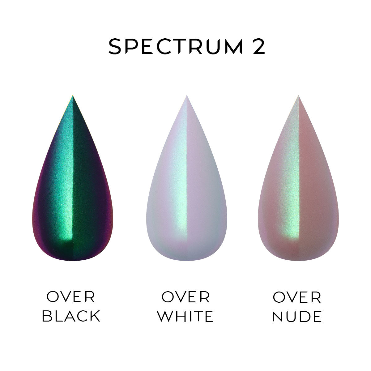 Multi-Chrome Nail Powder - SPECTRUM, 1g