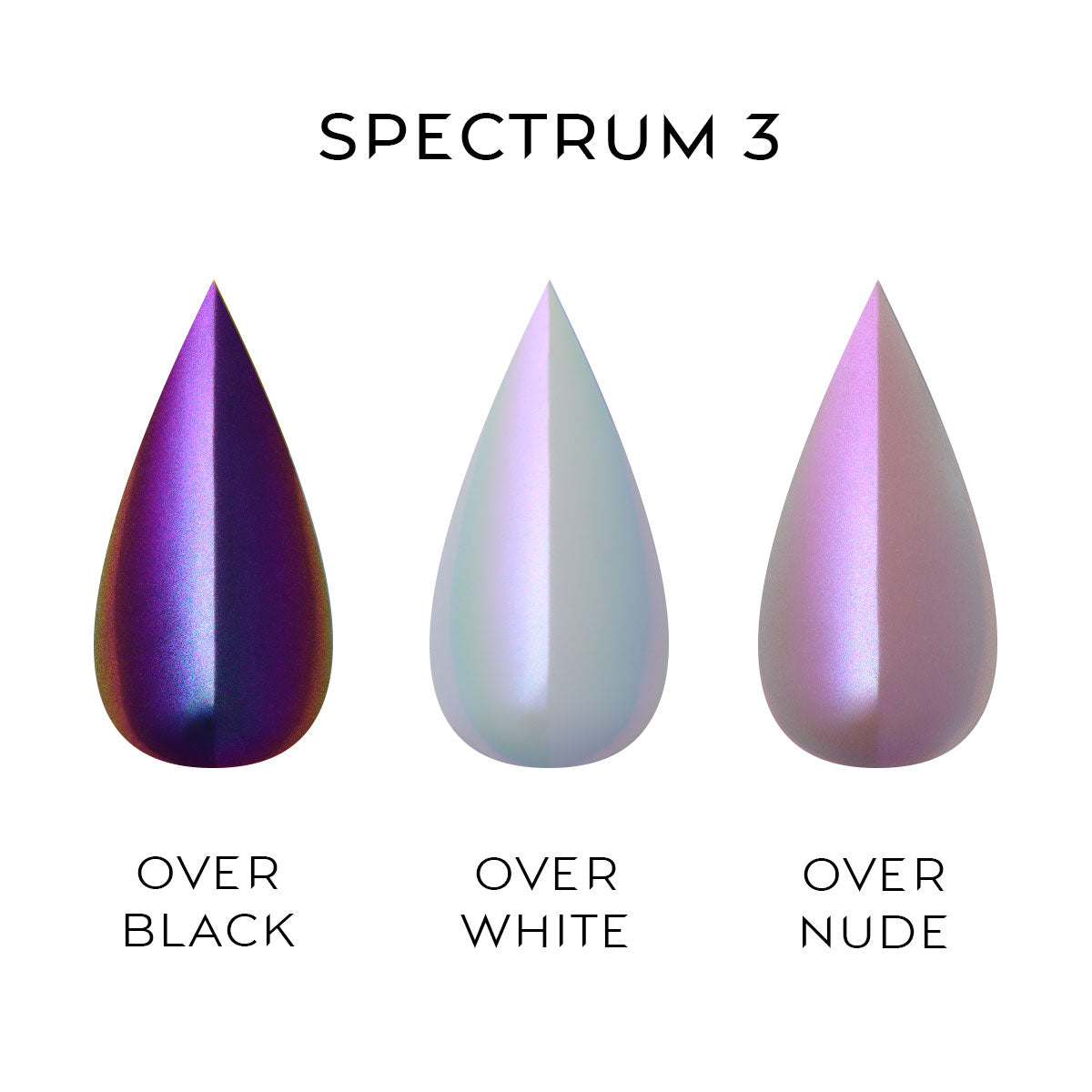 Multi-Chrome Nail Powder - SPECTRUM, 1g