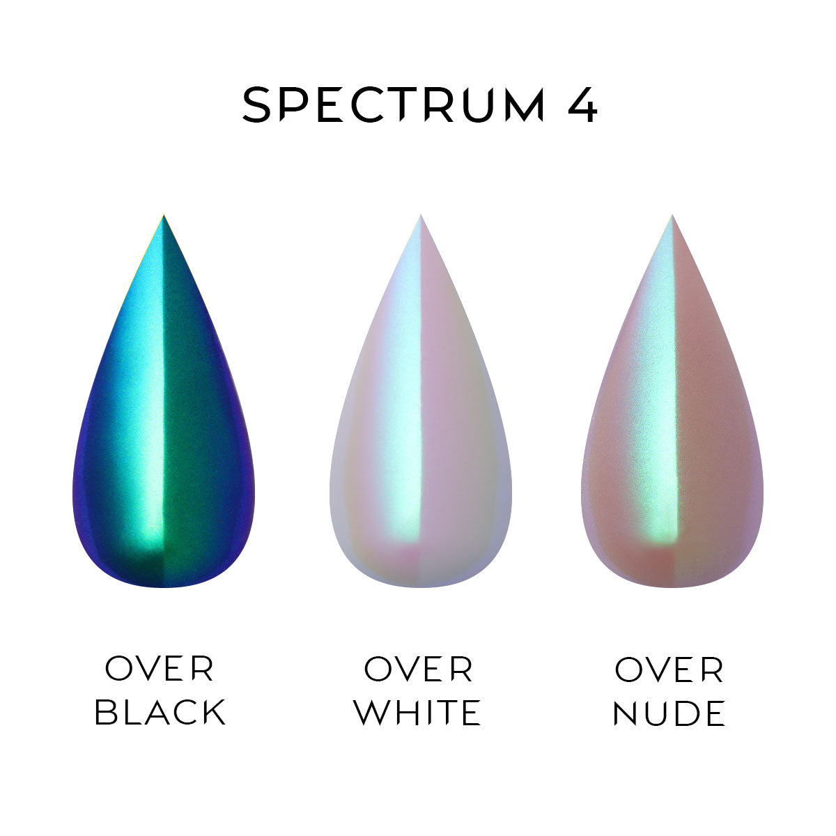 Multi-Chrome Nail Powder - SPECTRUM, 1g