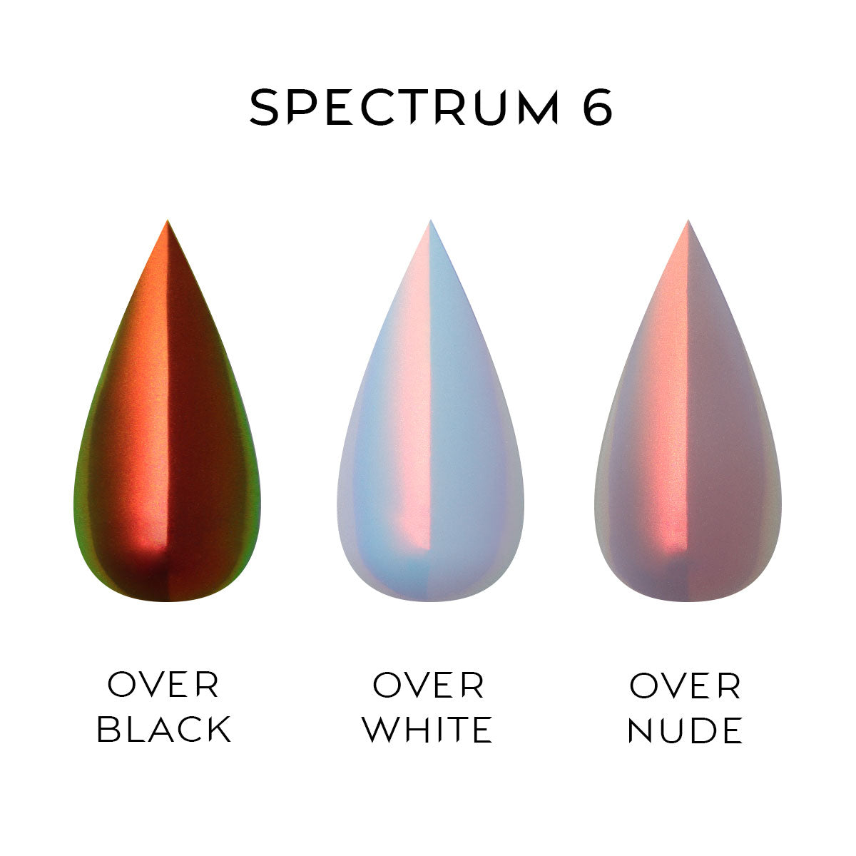 Multi-Chrome Nail Powder - SPECTRUM, 1g