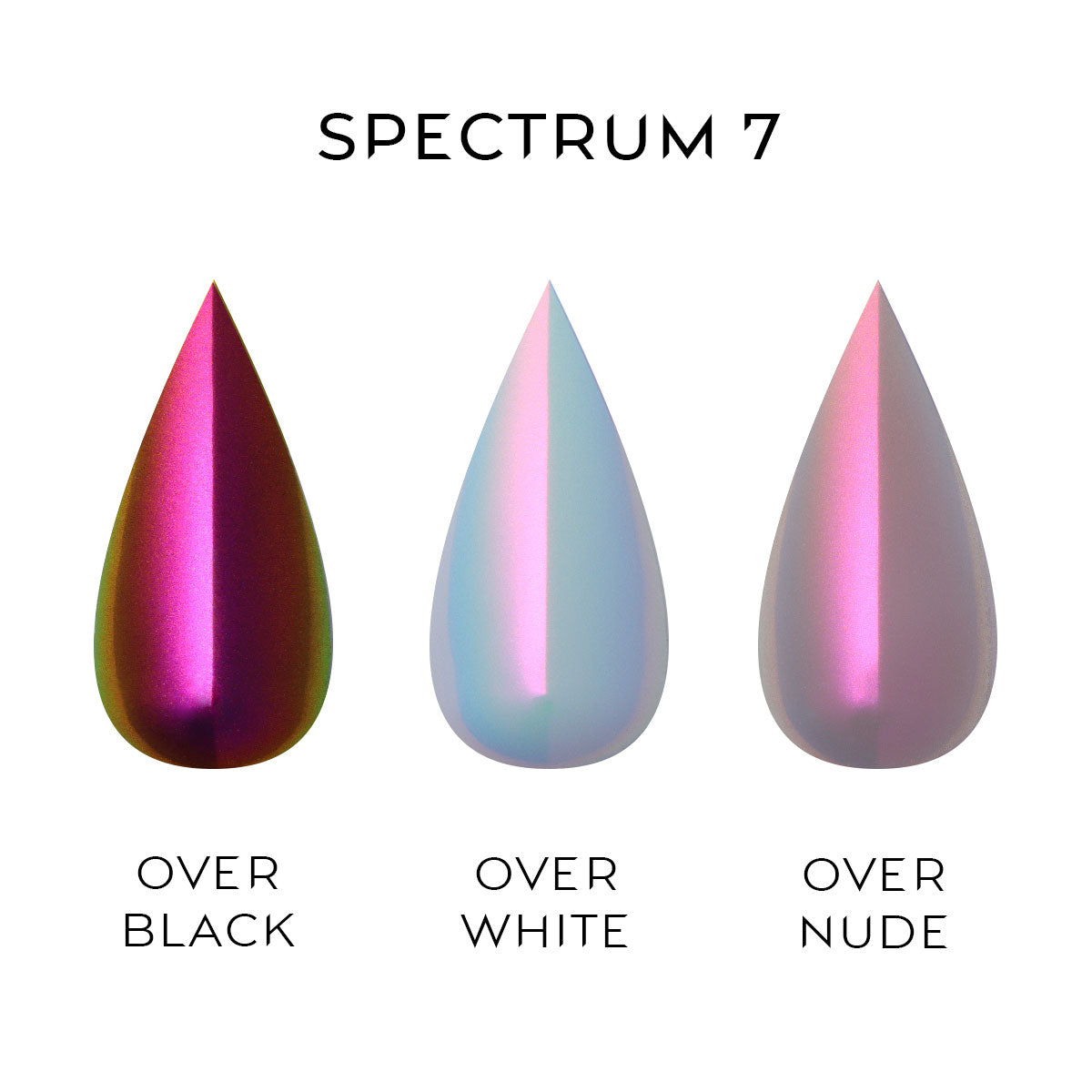 Multi-Chrome Nail Powder - SPECTRUM, 1g