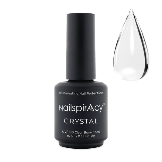 Clear Base Coat - CRYSTAL - Hema-Free