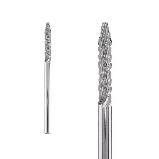 Carbide Nail Drill Bit - Tapered Cylinder, Coarse, Right/Left Hand (two-way)