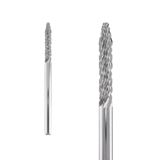 Carbide Nail Drill Bit - Tapered Cylinder, Coarse, Right/Left Hand (two-way)