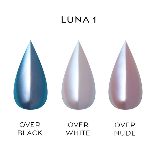 Chrome Nail Powder - LUNA, 1g