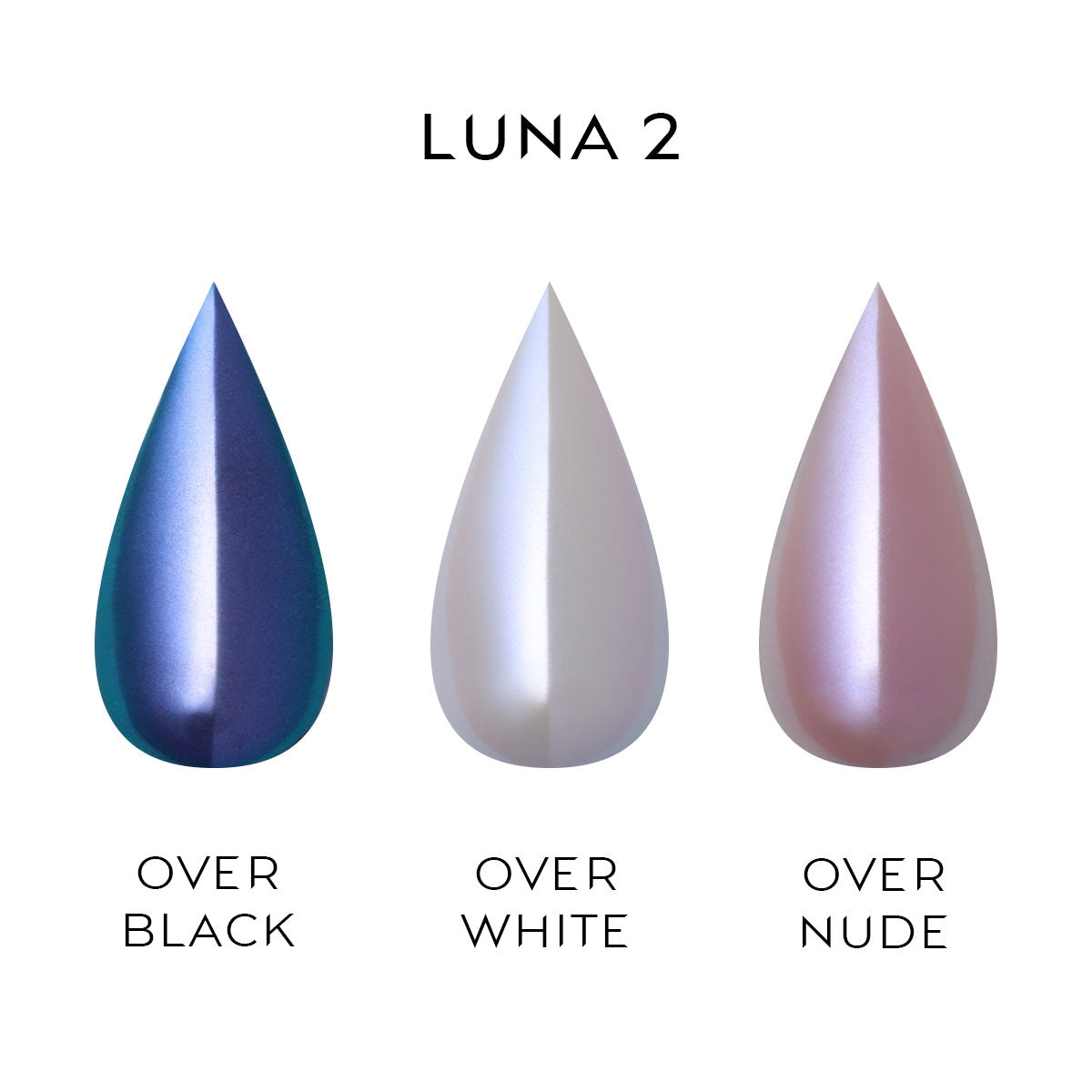 Chrome Nail Powder - LUNA, 1g