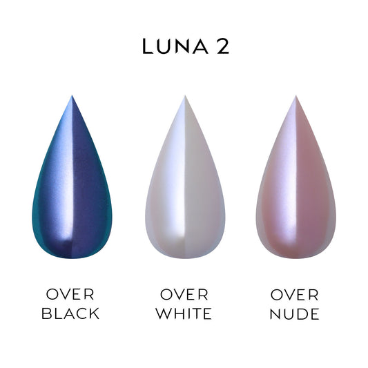 Chrome Nail Powder - LUNA, 1g