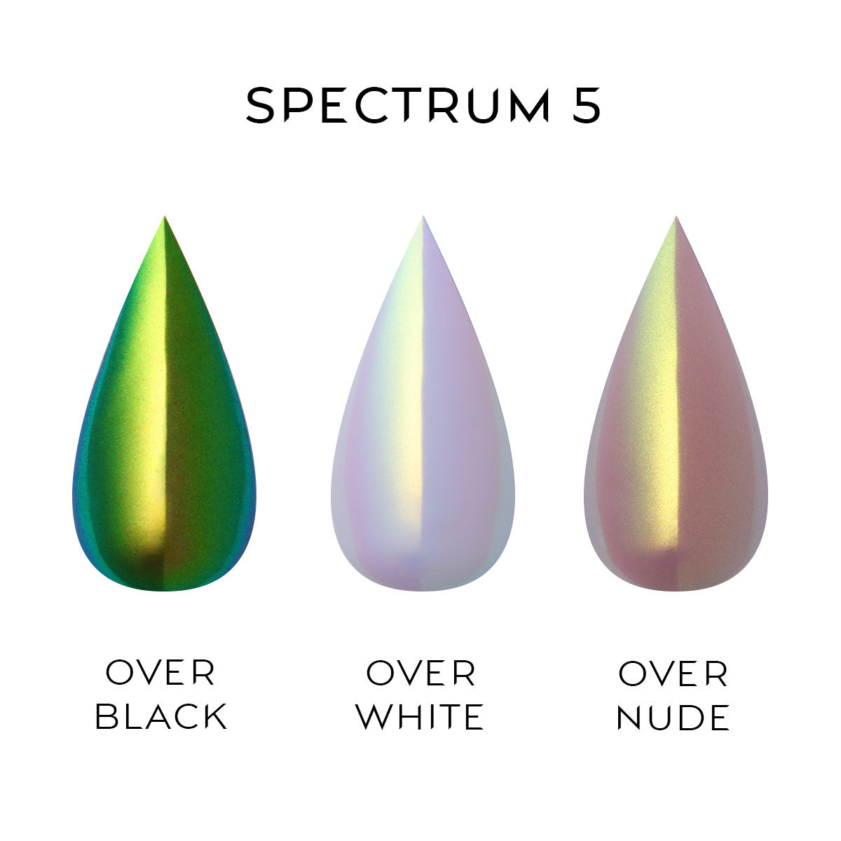 Multi-Chrome Nail Powder - SPECTRUM, 1g