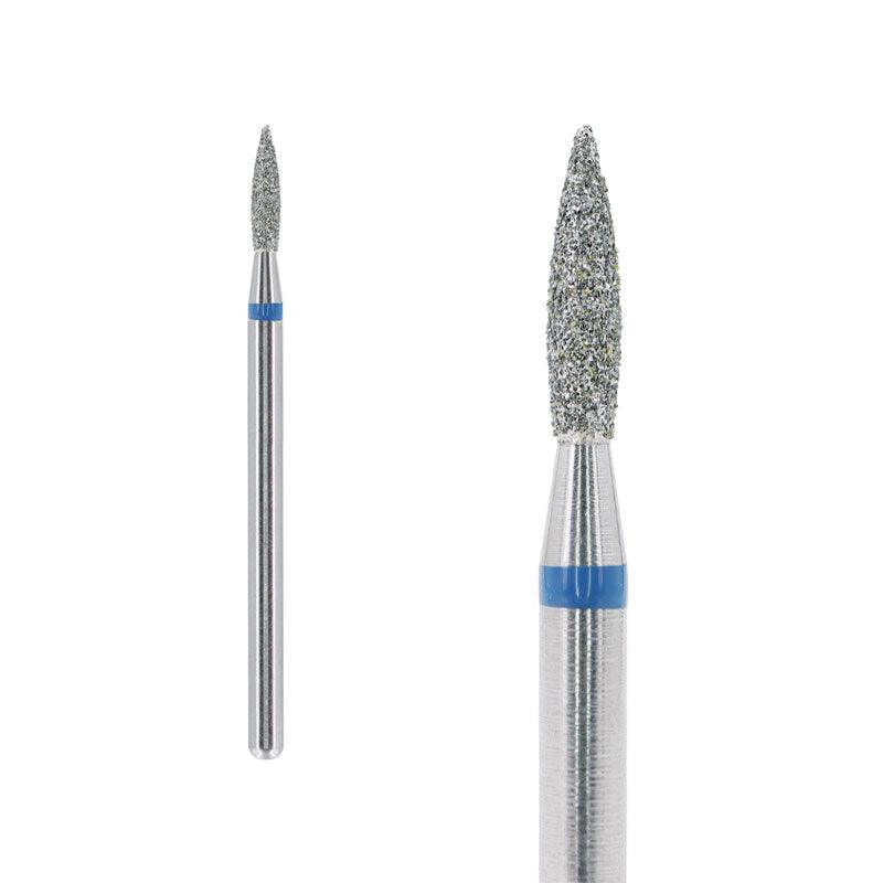 Nailspiracy Diamond Nail Drill Bit - Flame, 1.8mm, Coarse Grit.