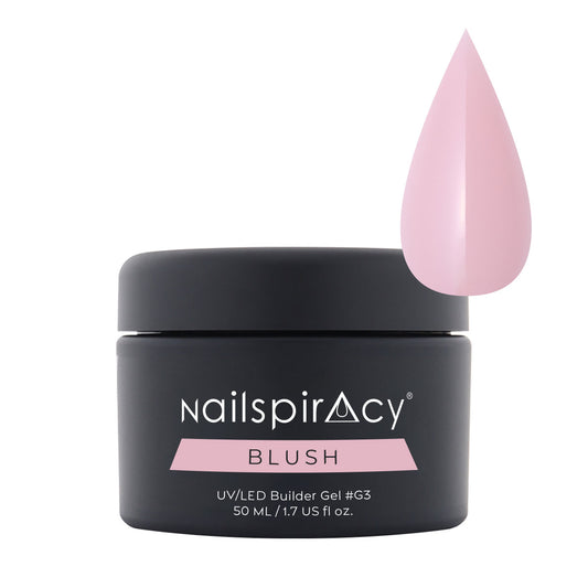 Nailspiracy ESSENTIAL Builder Gel BLUSH G3 jar lid