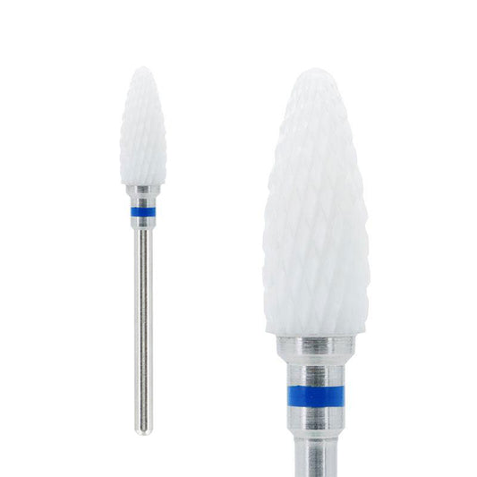 Ceramic Nail Drill Bit - Corn, 5.1mm, Right/Left Hand (two-way)