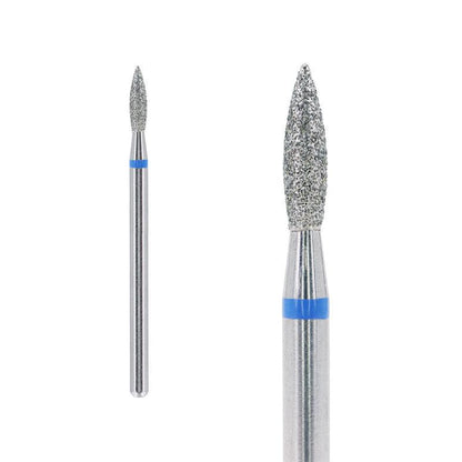 Nailspiracy Diamond Nail Drill Bit - Flame, 2.3 mm, Coarse Grit.