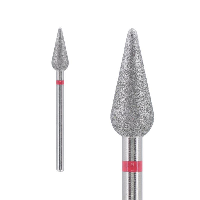 Nailspiracy Diamond Nail Drill Bit - Rounded Drop, 5mm, Medium grit