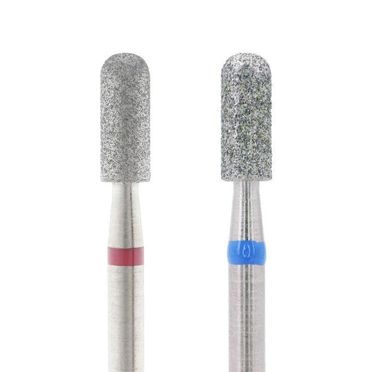 Broca de diamante para uñas, cilíndrica redondeada, 3,1 mm