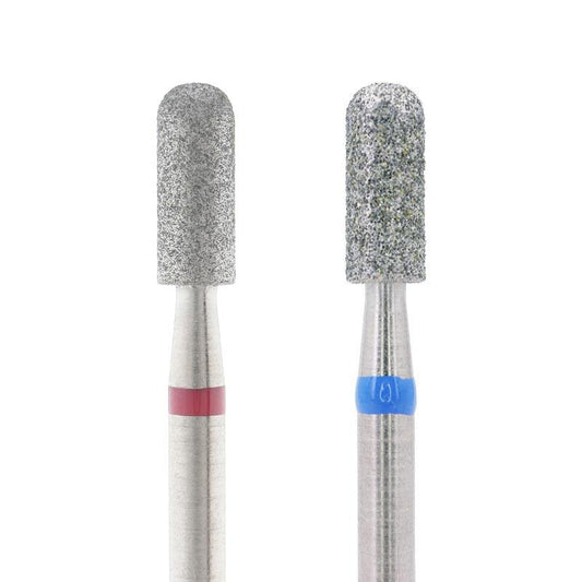 Cylinder, Rounded Tip, 3.1mm, Diamond Nail Bit.