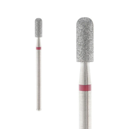 Cylinder, Rounded Tip, 3.1mm, Diamond Nail Bit.