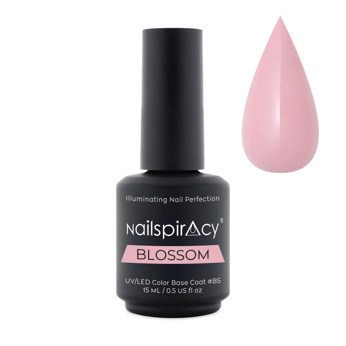 Nailspiracy base coat bottle 15g blossom b5
