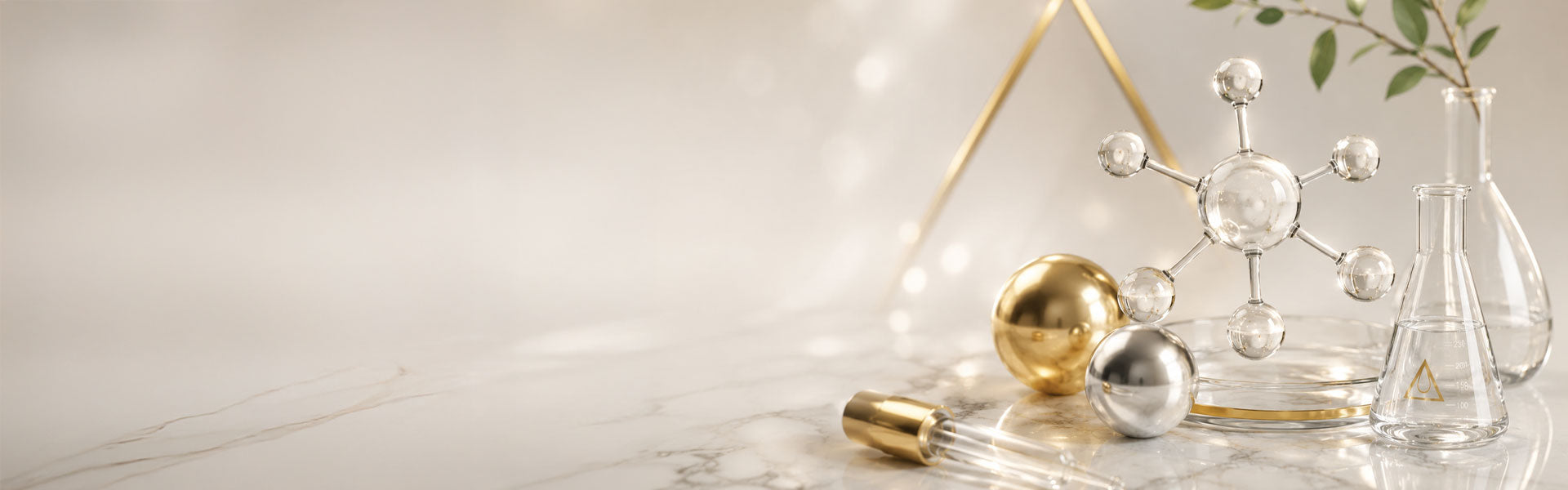 Luxury scientific nail product regulation visual