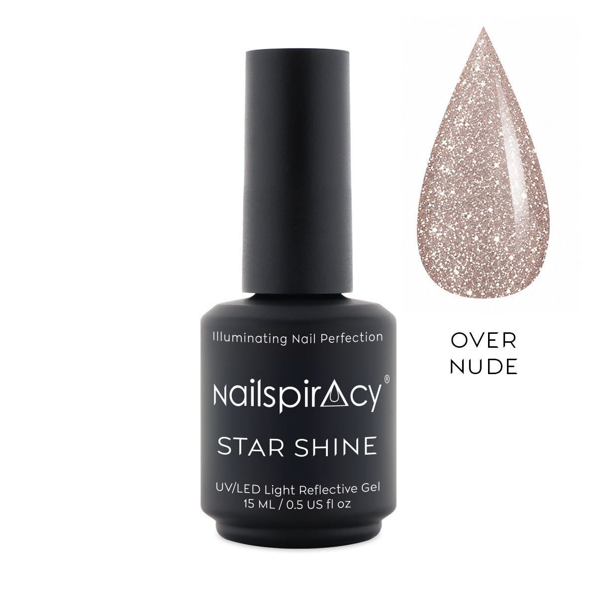 Nailspiracy light reflective top coat star shine 15g